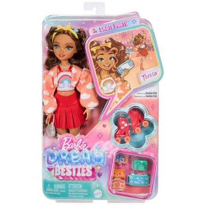 Barbie Dream Besties Skate Party Teresa  Doll And Accessories
