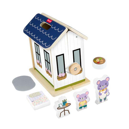 Fisher-Price Wooden On-The-Go Play House
