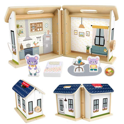 Fisher-Price Wooden On-The-Go Play House