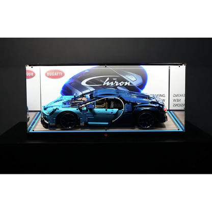 LED Display Case For LEGO® 42083 Bugatti Chiron