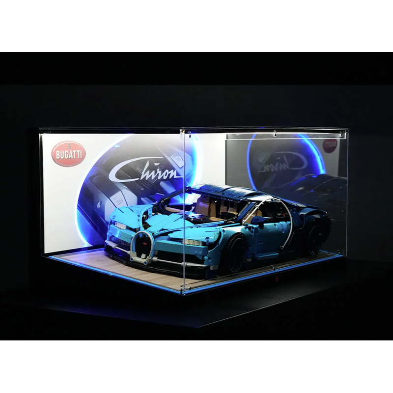 LED Display Case For LEGO® 42083 Bugatti Chiron