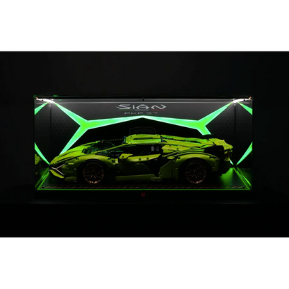 LED Display Case For LEGO® 42115 Lamborghini Sián FKP 37