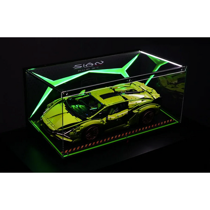 LED Display Case For LEGO® 42115 Lamborghini Sián FKP 37