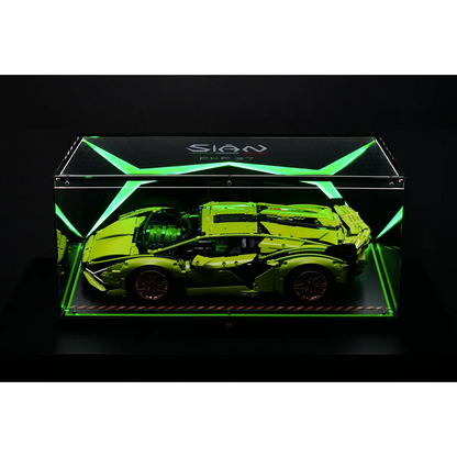 LED Display Case For LEGO® 42115 Lamborghini Sián FKP 37