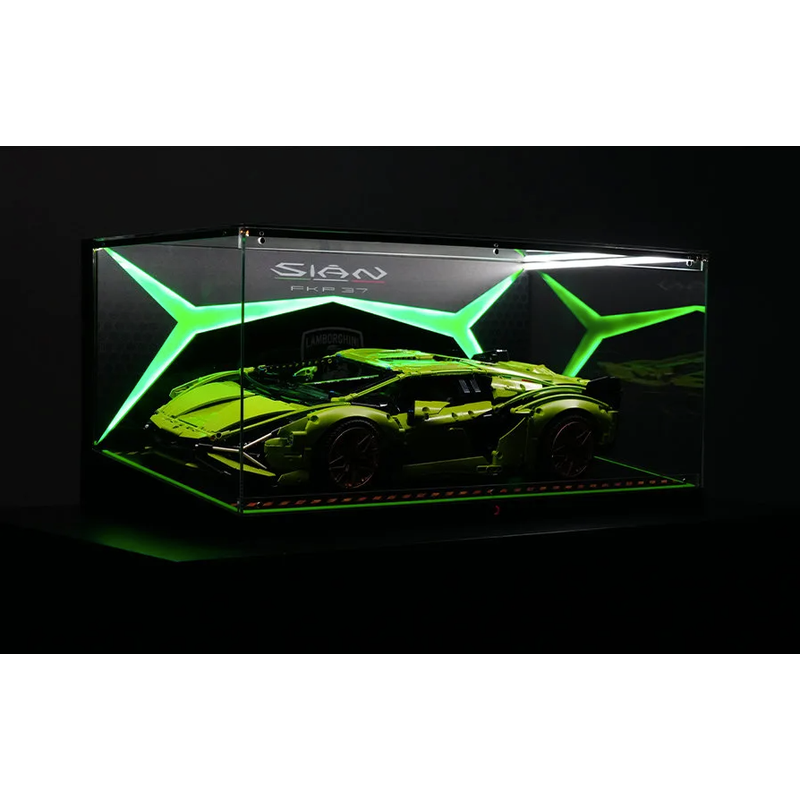 LED Display Case For LEGO® 42115 Lamborghini Sián FKP 37