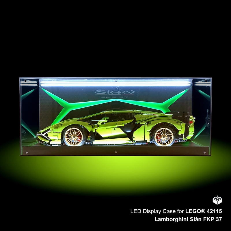 LED Display Case For LEGO® 42115 Lamborghini Sián FKP 37