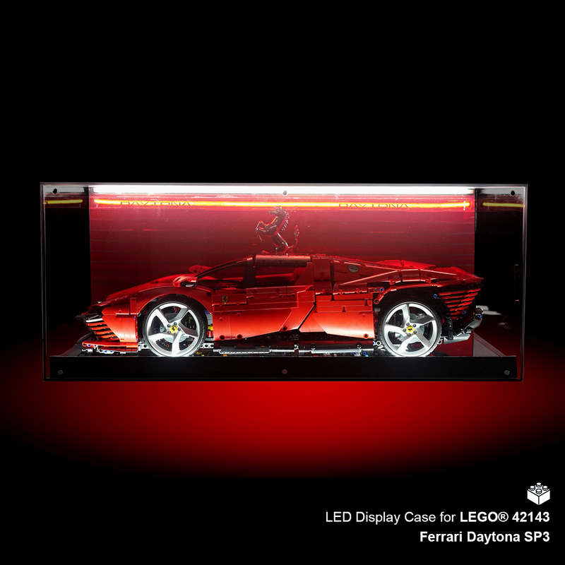 LED Display Case For LEGO® 42143 Ferrari Daytona SP3