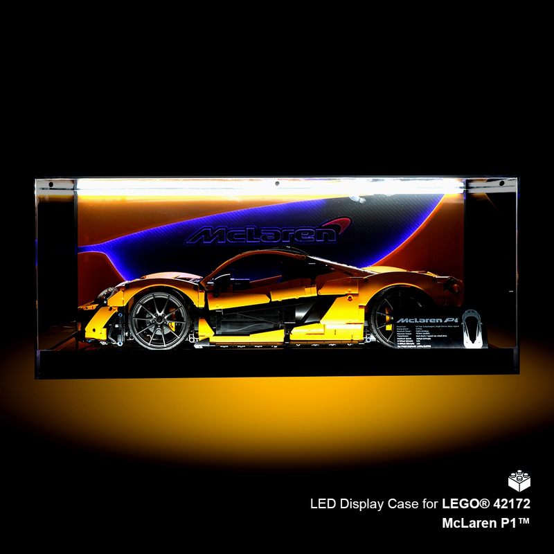 LED Display Case For LEGO® 42172 McLaren P1