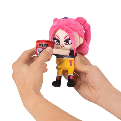 Kpop Demon Hunters 4" Retractable Plush Clips Mira