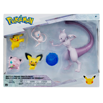 Pokemon 30th Anniversary 3" Select Battle Figure Multipack