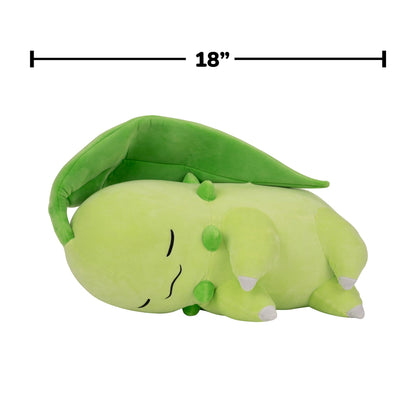 Pokemon 18" Sleeping Plush Chikorita