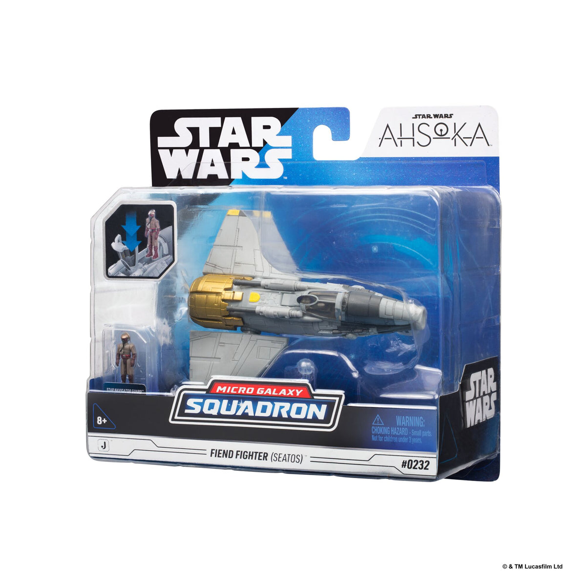 Star Wars Micro Galaxy 5" Medium Vehicles Fiend Fighter Seatos
