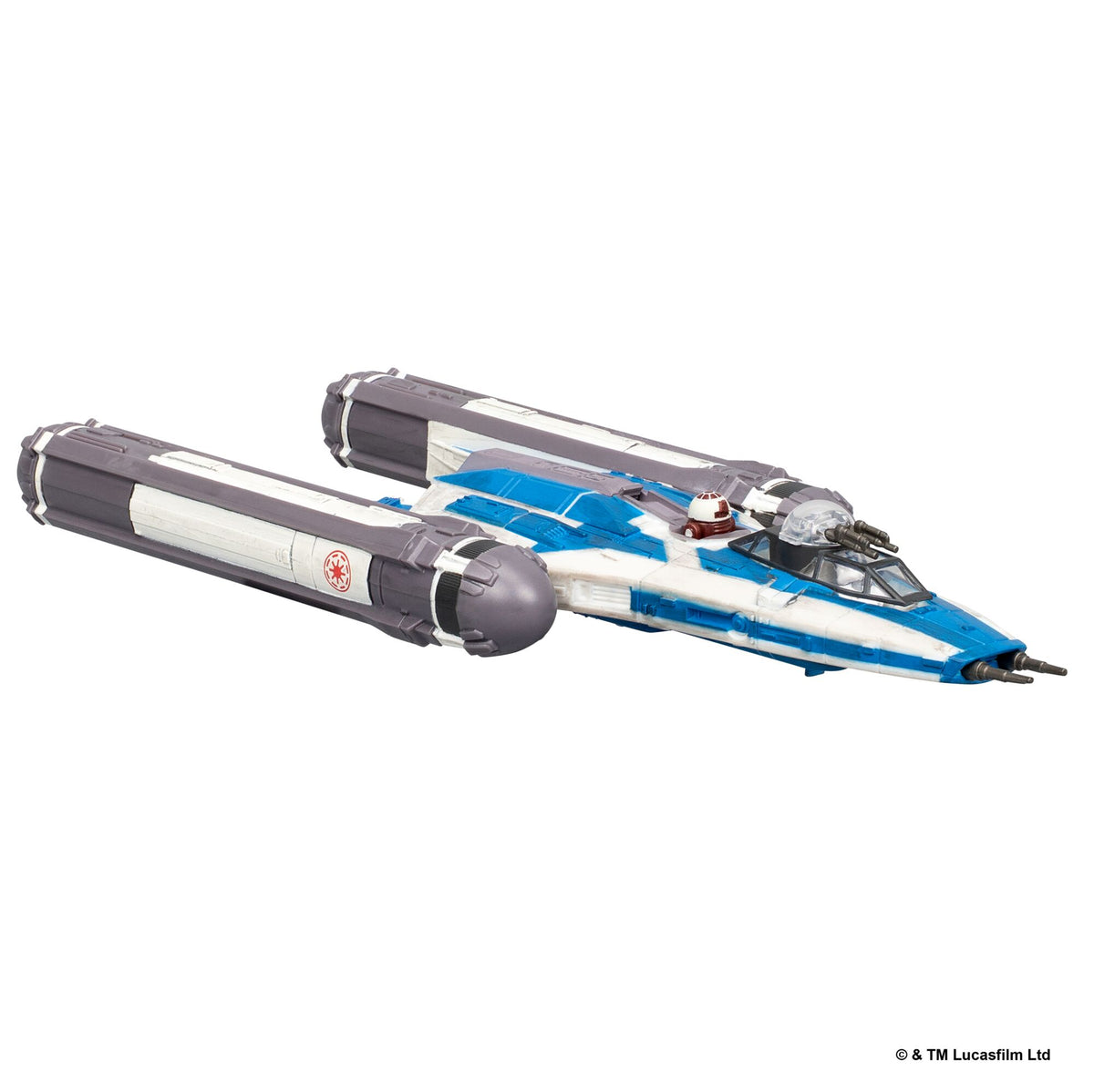 Star Wars Micro Galaxy 5" Medium Vehicles BTL-B Y-Wing Star Fighter