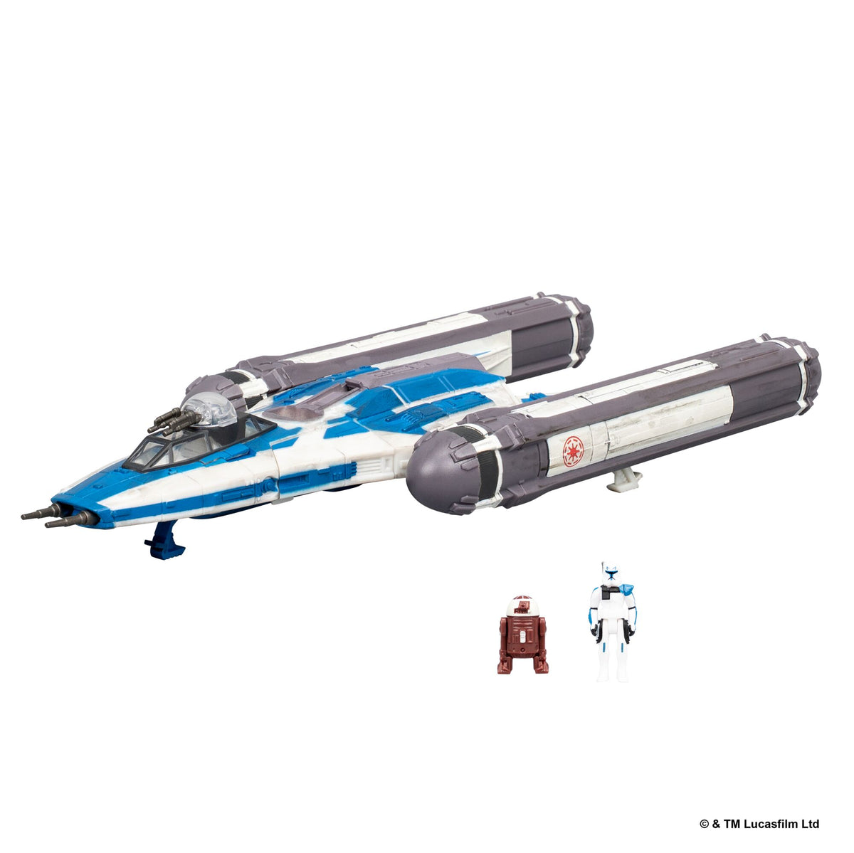 Star Wars Micro Galaxy 5" Medium Vehicles BTL-B Y-Wing Star Fighter