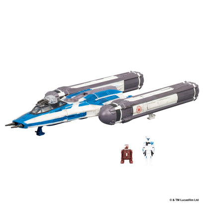 Star Wars Micro Galaxy 5" Medium Vehicles BTL-B Y-Wing Star Fighter