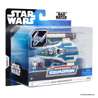 Star Wars Micro Galaxy 5" Medium Vehicles BTL-B Y-Wing Star Fighter