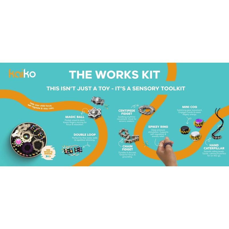 Kaiko The Works Fidget Kit Black