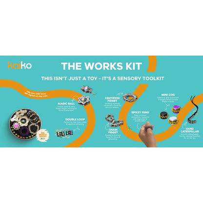 Kaiko The Works Fidget Kit Black