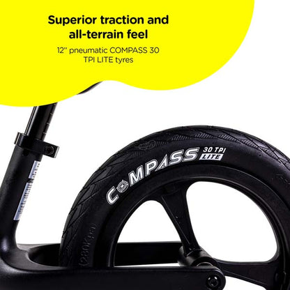 Yvolution Velo Pro Balance Bike Black