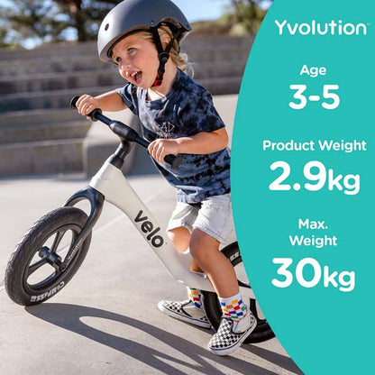 Yvolution Velo Pro Balance Bike White