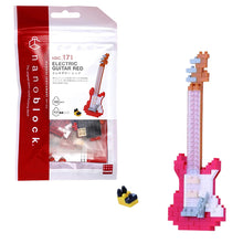 nanoblock Electric Guitar Red