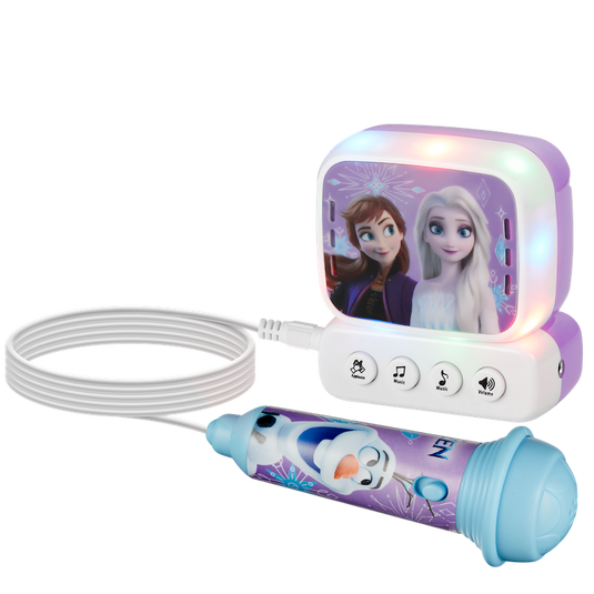 Disney Frozen Belt Hook Mini Karaoke And Mic And Built In Songs