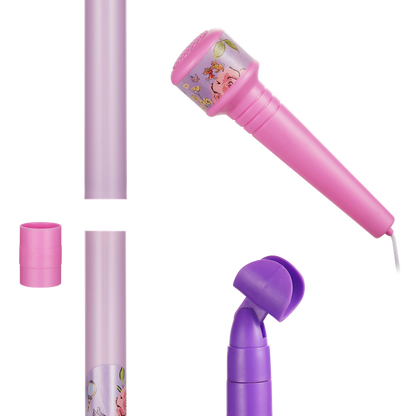 Disney Princess Single Aux Microphone On Stand