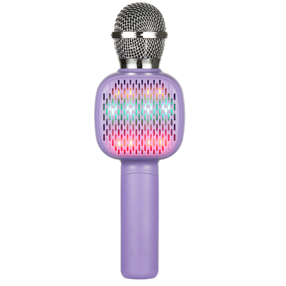 Disney Frozen Handheld Karaoke Microphone Bluetooth Mic With Speaker Micro Sd Flash Drive