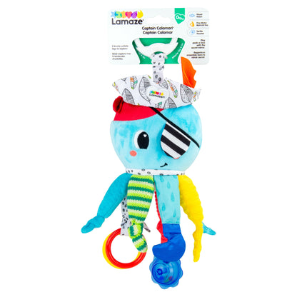 Lamaze Captain Calamari Clip & Go Plush