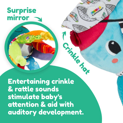 Lamaze Captain Calamari Clip & Go Plush
