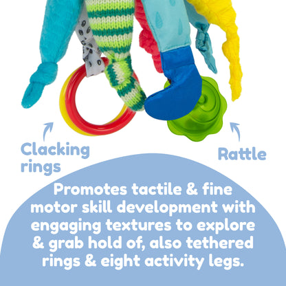 Lamaze Captain Calamari Clip & Go Plush