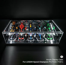 Display Case For LEGO® Speed Champions F1 cars