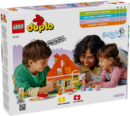 LEGO DUPLO Bluey's Family House with Memory Game 10459