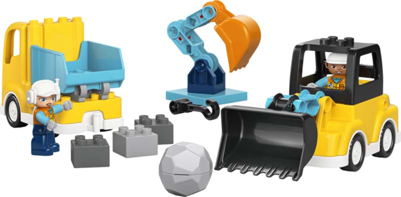 LEGO DUPLO 3 in 1 Construction Vehicles