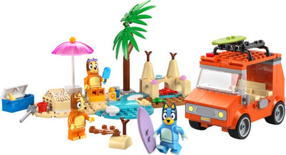 LEGO Bluey Bluey's Beach & Family Car Trip 11202