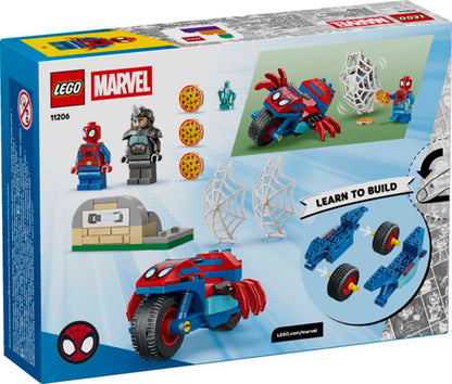LEGO Spidey Spidey on his Motorcycle vs. Rhino 11206
