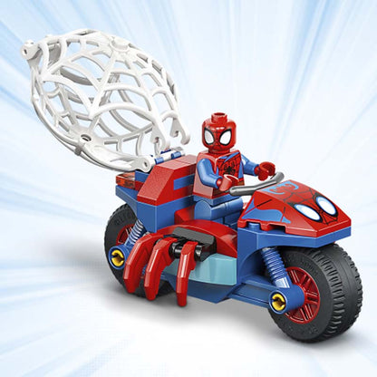 LEGO Spidey Spidey on his Motorcycle vs. Rhino 11206