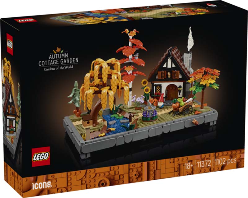 LEGO Icons Autumn Cottage Garden
