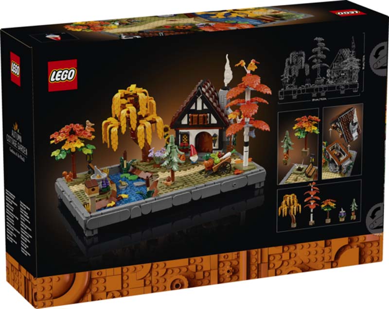 LEGO Icons Autumn Cottage Garden