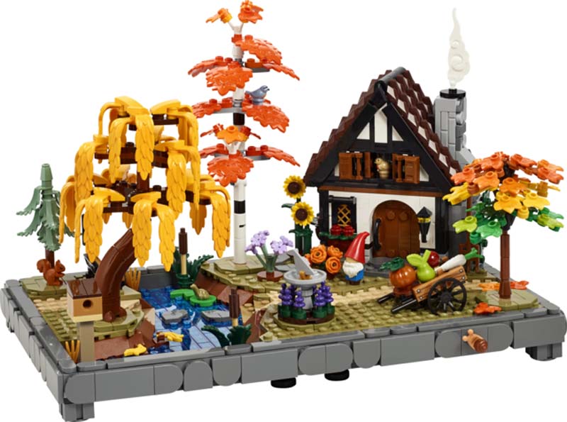 LEGO Icons Autumn Cottage Garden