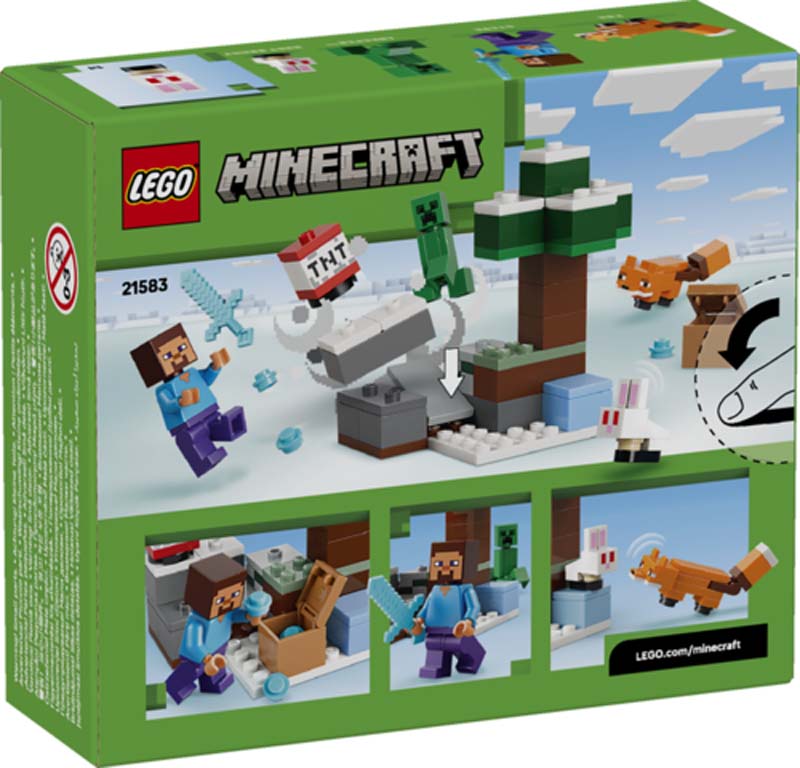 LEGO Minecraft Steve's Taiga Adventure 21583