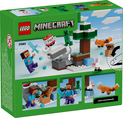 LEGO Minecraft Steve's Taiga Adventure 21583