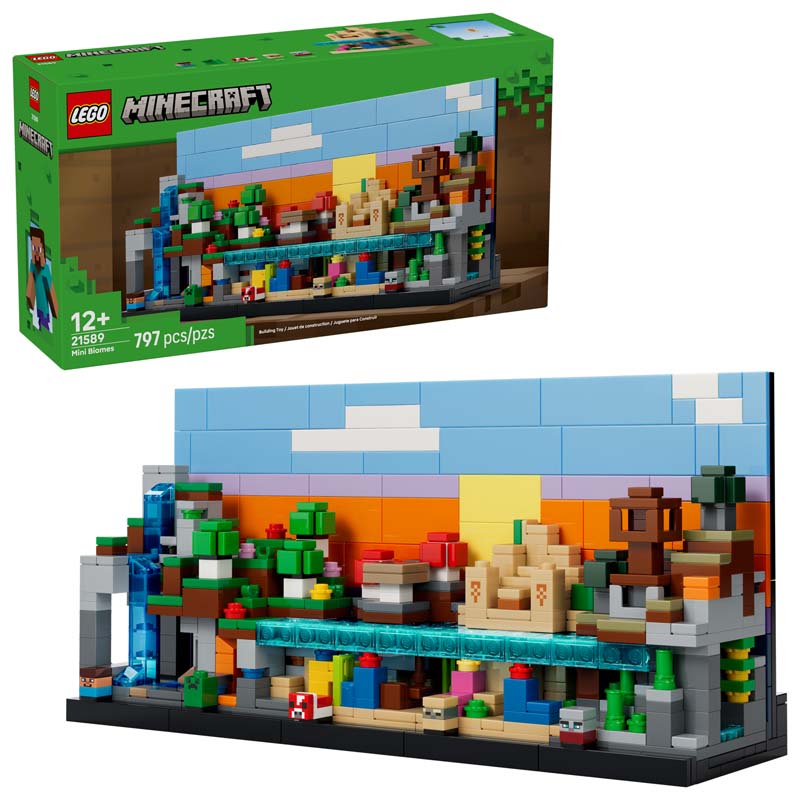 LEGO Minecraft Mini Biomes 21589