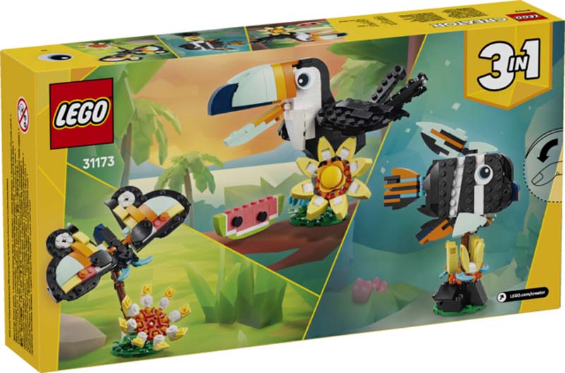 LEGO Creator Wild Animals: Tropical Toucan 31173