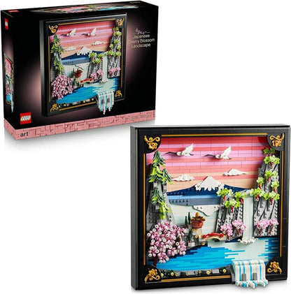 LEGO ART Japanese Cherry Blossom Landscape
