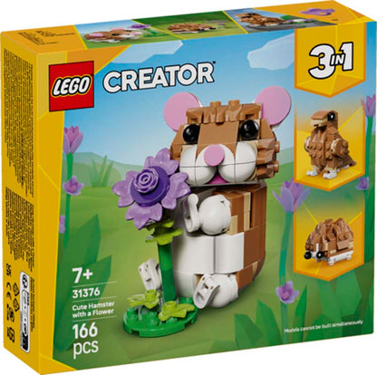 LEGO Creator Cute Hamster with a Flower 31376