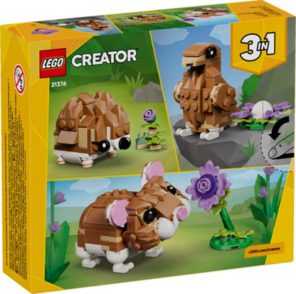 LEGO Creator Cute Hamster with a Flower 31376
