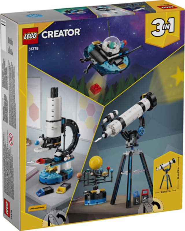 LEGO Creator Space Exploration Telescope 31378