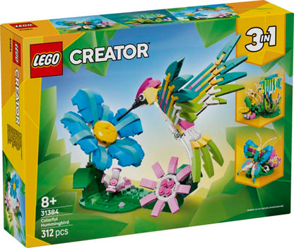 LEGO Creator Wild Animals: Colorful Hummingbird 31384