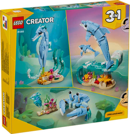 LEGO Creator Sea Animals: Beautiful Dolphins 31385